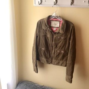Vintage Style Brown Corduroy Jacket